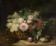 unknow artist, Roses and Lilac